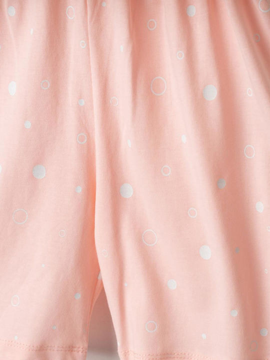 Evita Kids Summer Pajama White Happy Cats