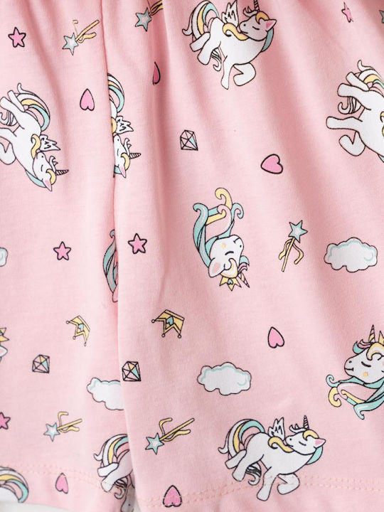 Evita Kids Summer Pajama Pink Be Kind