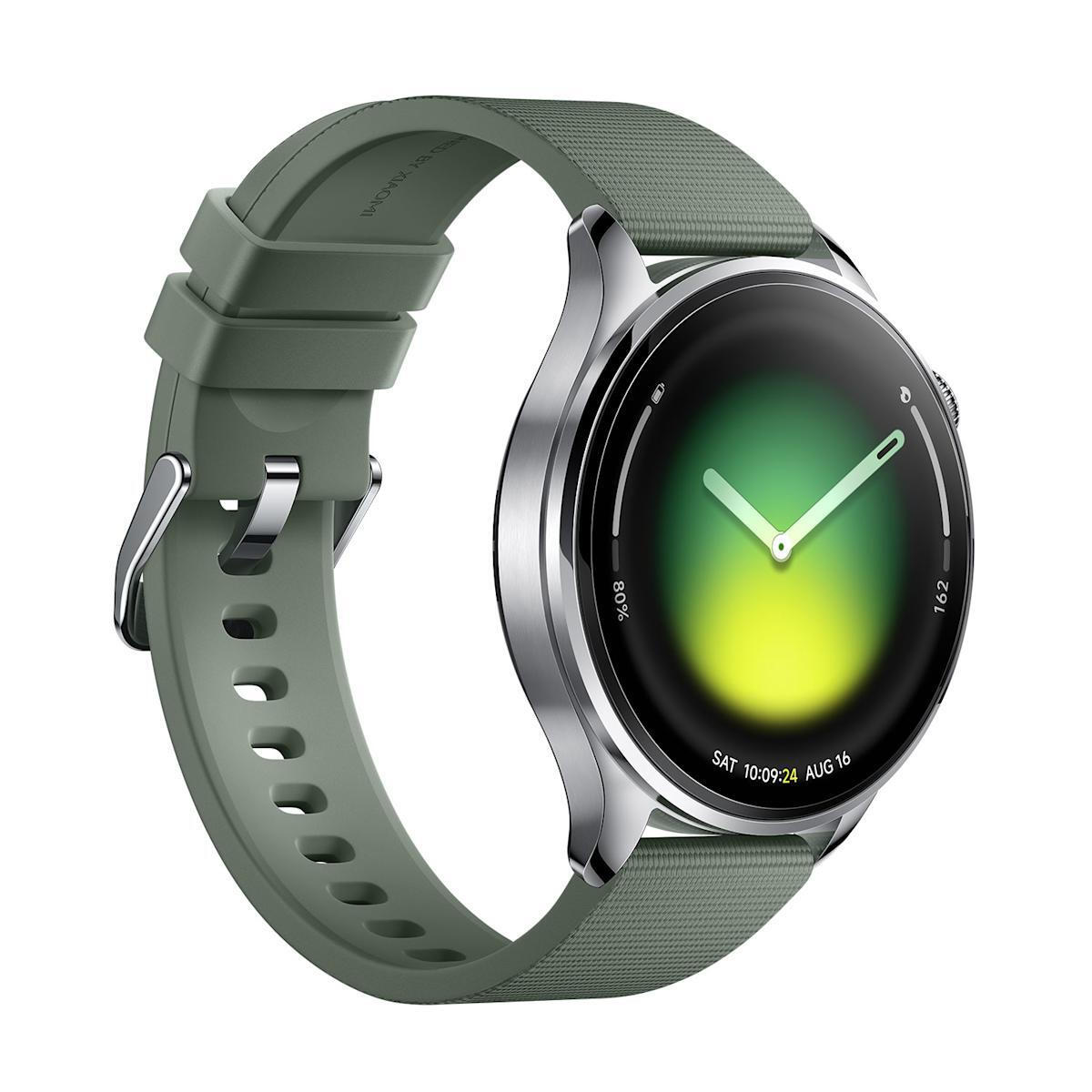 Xiaomi Watch 5 47mm Αδιάβροχο με Παλμογράφο (Juniper Green) (65340)