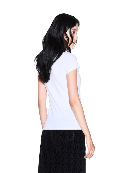 Armani Exchange Damen T-Shirt Weiß