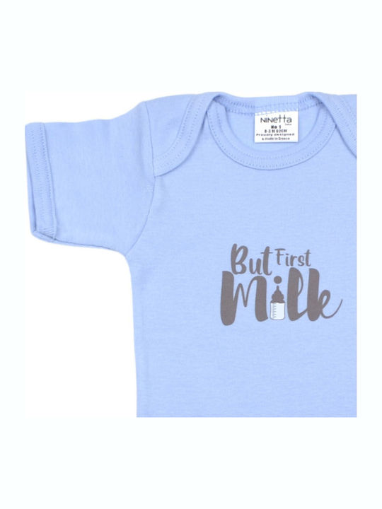 Ninetta Baby-Body Hellblau Ninetta Baby-Body Hellblau