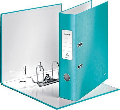 Leitz Bogen Ringordner 4/30 Für A4 Papier Türkis 1 Stück