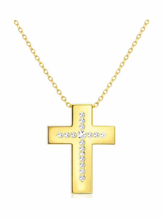 Xryseio Women's Double Sided Cross Without Chain