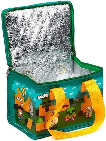 Minecraft Geantă Izotermică Școlară Pentru Prânz