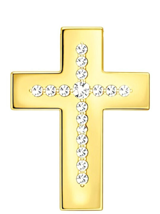 Xryseio Women's Double Sided Cross Without Chain