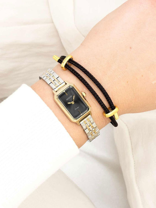 Oozoo Women's Watch 19mm Battery with Gold Stainless Steel Bracelet
