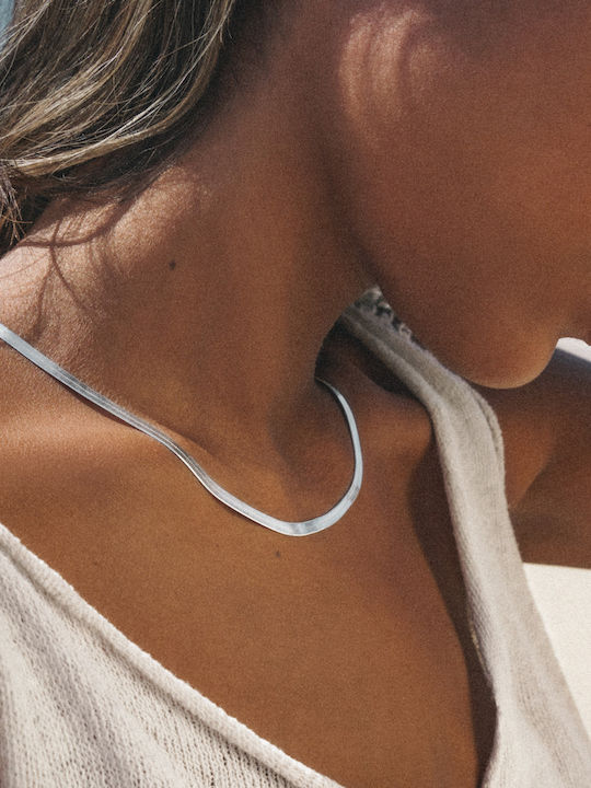 Gold Plated Steel Snake Neck Chain