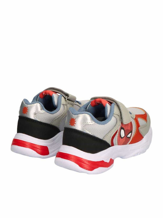 Spiderman Παιδικά Sneakers με Σκρατς Πολύχρωμα
