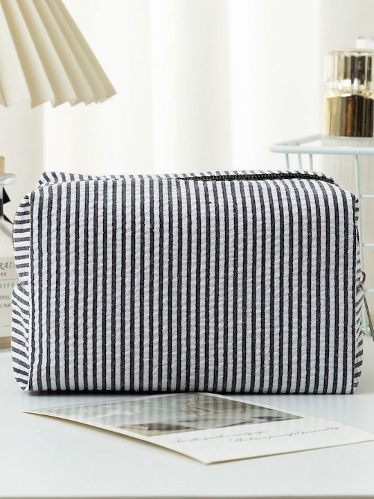 Γυναικείο Striped Makeup Bag Κόκκινο