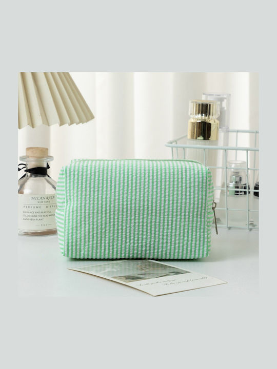 Γυναικείο Striped Makeup Bag Μωβ