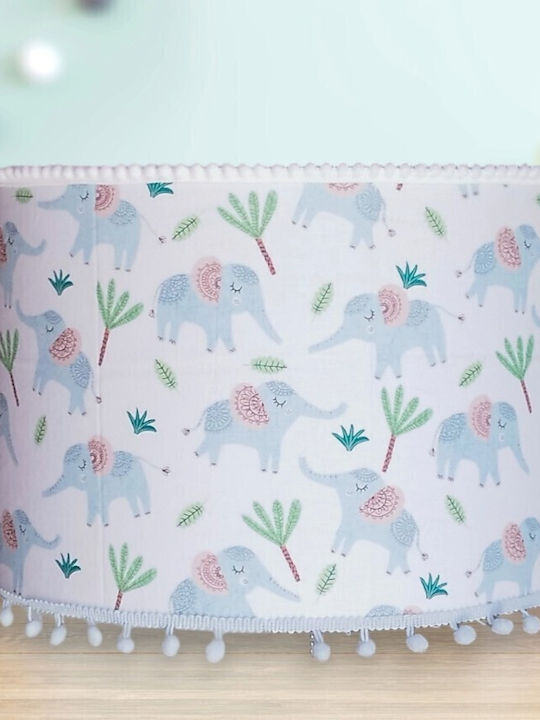 Абажур за Осветително Тяло African Elephant Размери 35*25