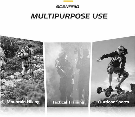 Mănuși Tactice Militare Bărbați Kaki – Protecție din Cauciuc Antiderapante Touchscreen Luptă Airsoft Moto Outdoor & Sport