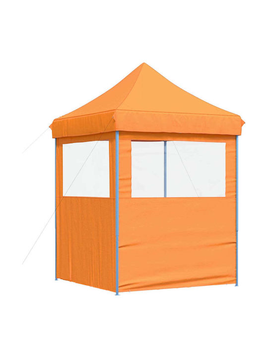 vidaXL Foldable Garden Gazebo Orange 2x2m