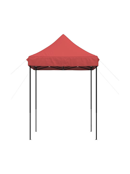 vidaXL Foldable Garden Gazebo Burgundy 2x2m