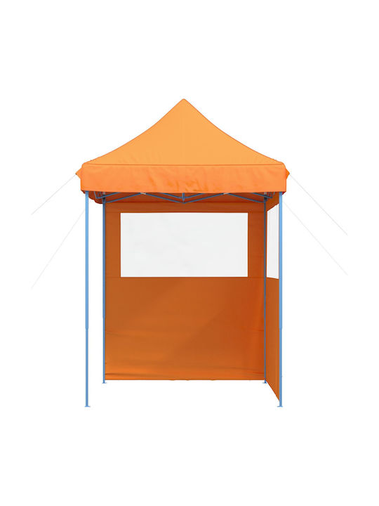 vidaXL Foldable Garden Gazebo Orange 2x2m