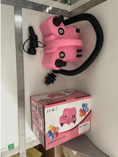 Pompă Electrică de Umflat Baloane Alista Home Două Ieșiri Accesorii Incluse 220v 600w Putere Accesorii Petrecere Roz