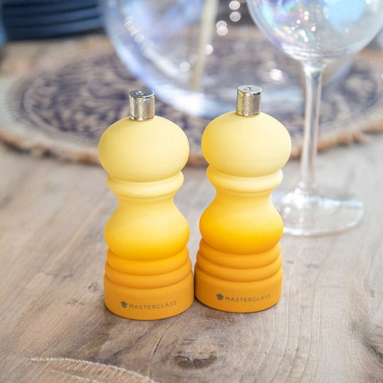 Kitchen Craft Masterclass Manual Spice Mill in Yellow Colour