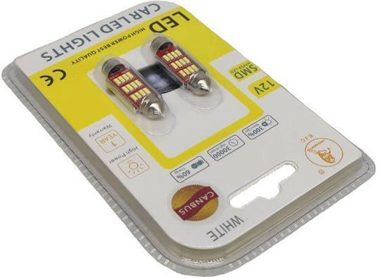 EJC Car Lamps T10 Canbus LED 2 Pieces