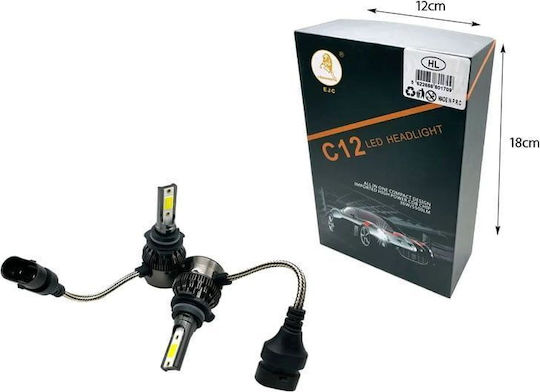 EJC Lămpă Auto HB4-9006 LED 6000K Alb Rece