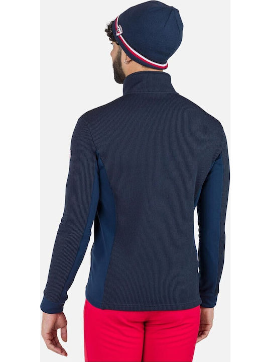 Sweatshirt with Hood Navy Blue