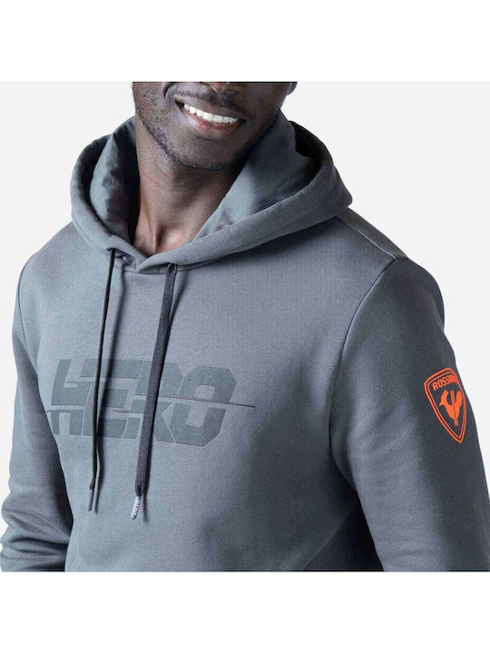 Sweatshirt with Hood Gray