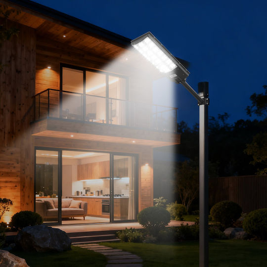 Vevor Solar Street Light 8W 450lm with Motion Sensor Photocell and Remote Control IP67