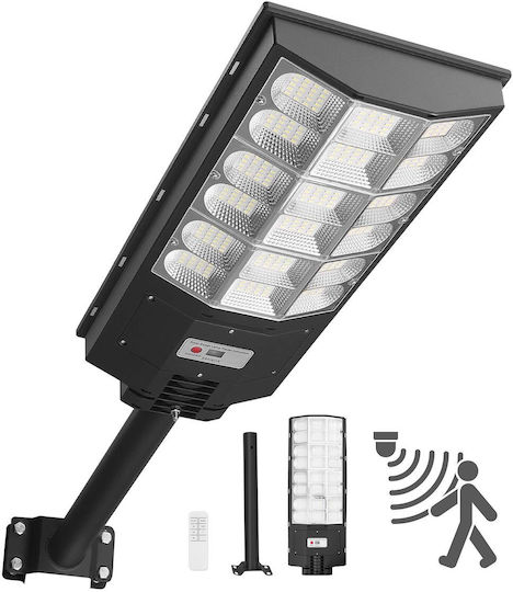 Vevor Solar Street Light 12W 900lm with Motion Sensor Photocell and Remote Control IP65