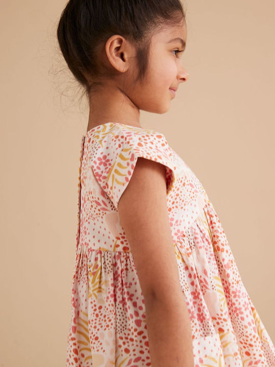 Rochie Fete Floral Roz