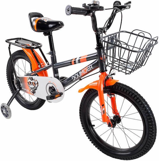 Action One 16" Kids Bicycle City Grey Arrow