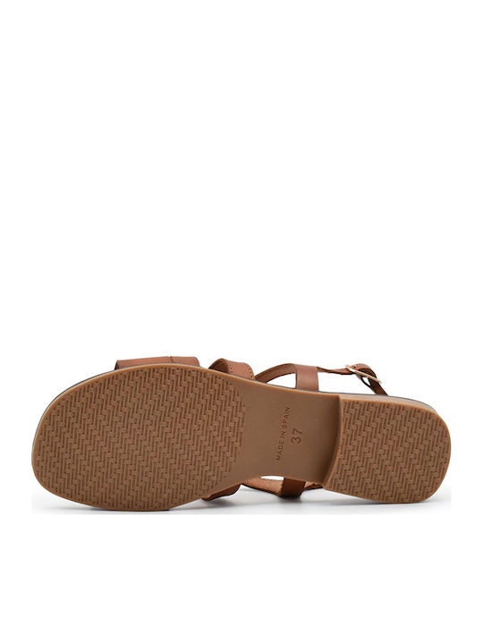 Women's Flat Sandals Brown