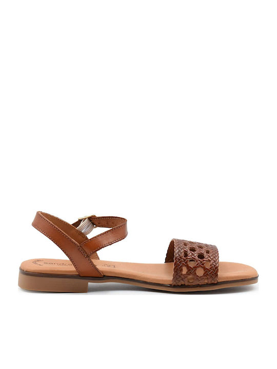 Women's Flat Sandals Brown