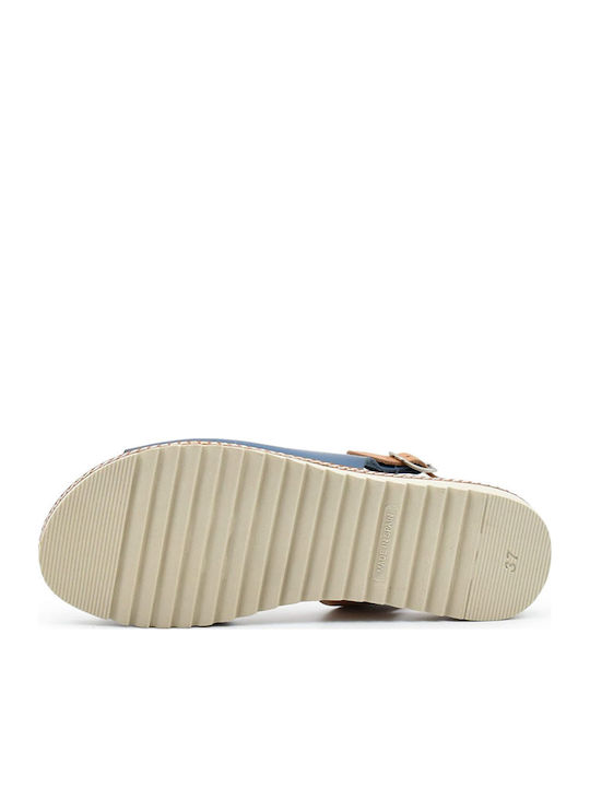 2205 Women's Flat Sandals Blue