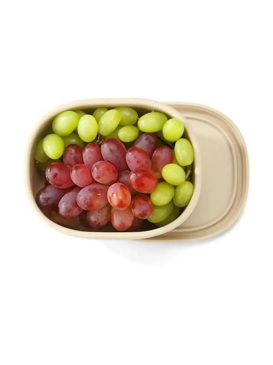 Pandaboo Set Red Silicone Lunch Boxes 3 Pieces