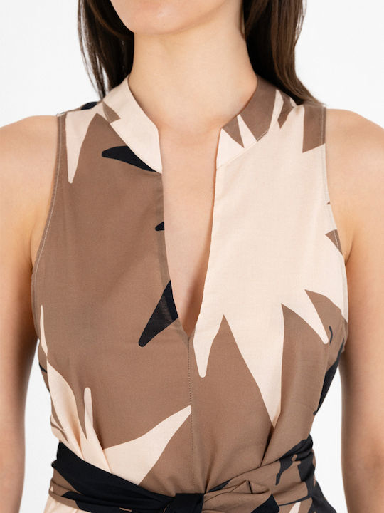 Summer Maxi Dress Taupe