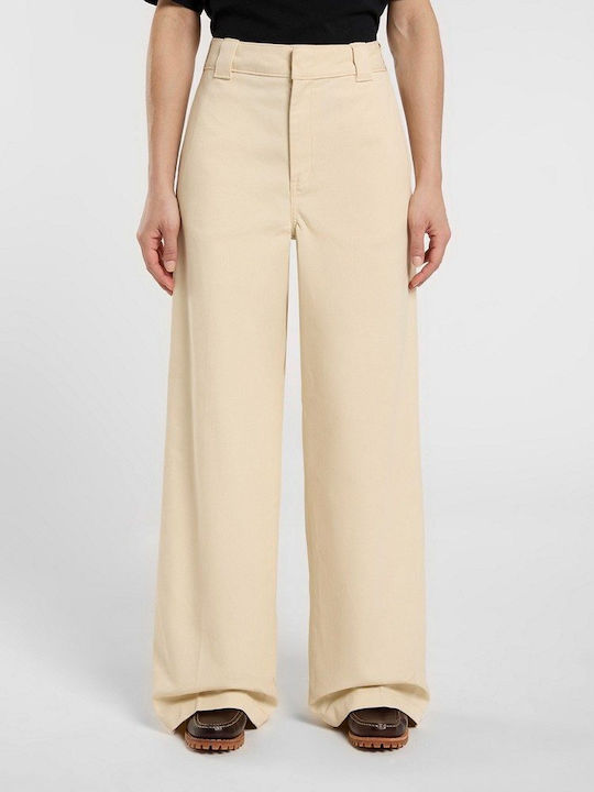 Pantaloni Largi Dama Wood Ash