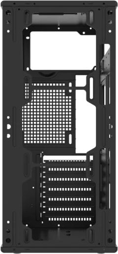 Prime-ATX-4XRGB Gaming Midi Tower Computer Case with ARGB Lighting Black