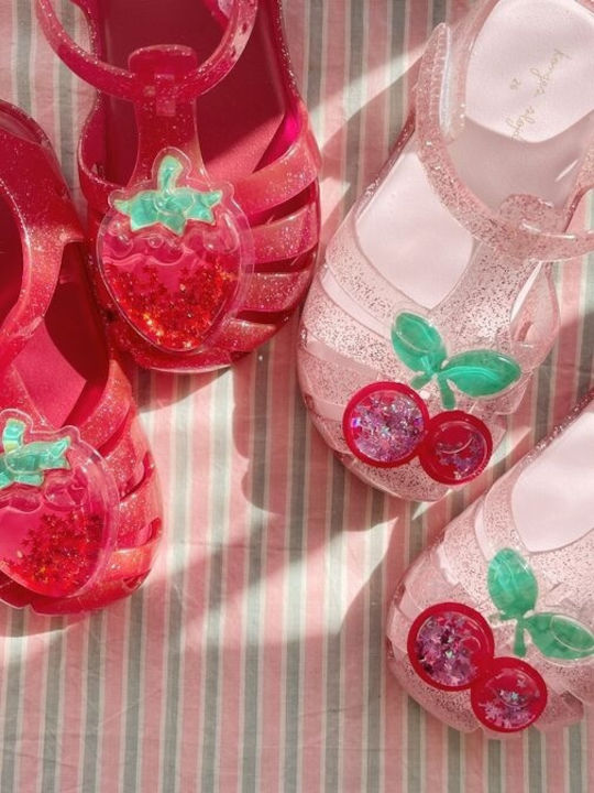 Kids Beach Shoes Red
