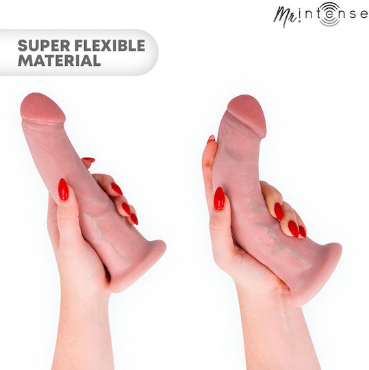 Intense Ρεαλιστικό Dildo με Βεντούζα Flesh