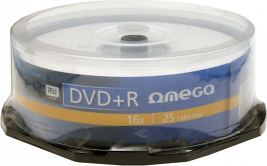 Omega DVD+R 4,7GB 16x 25 Stück Spindel
