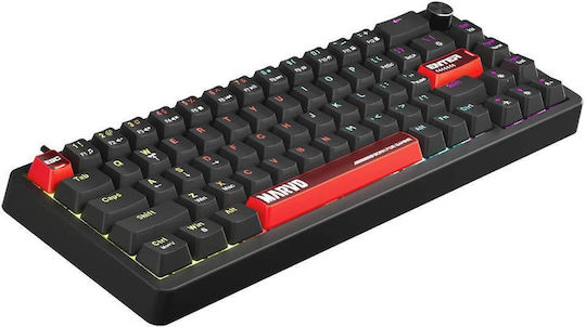 Marvo Arma 67 Gaming Μηχανικό Πληκτρολόγιο 65% με Custom διακόπτες και RGB φωτισμό (Αγγλικό US)