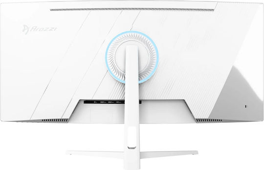 Arozzi Nova Ultrawide VA Curved Gaming Monitor 34" QHD 3440x1440 165Hz with Response Time 4ms GTG White