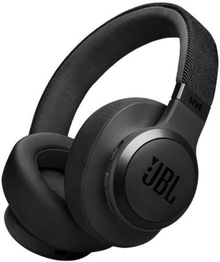 JBL Live 775NC Безжични / Жични Over Ear Слушалки с 65 часа Работа и Бързо Зареждане Черни