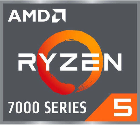 AMD Ryzen 5 7500F 3.7GHz Επεξεργαστής 6 Πυρήνων για Socket AM5 Tray