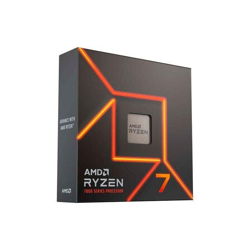 AMD Ryzen 7 7700X 4.5GHz Επεξεργαστής 8 Πυρήνων για Socket AM5 σε Κουτί (100-100000591WOF)