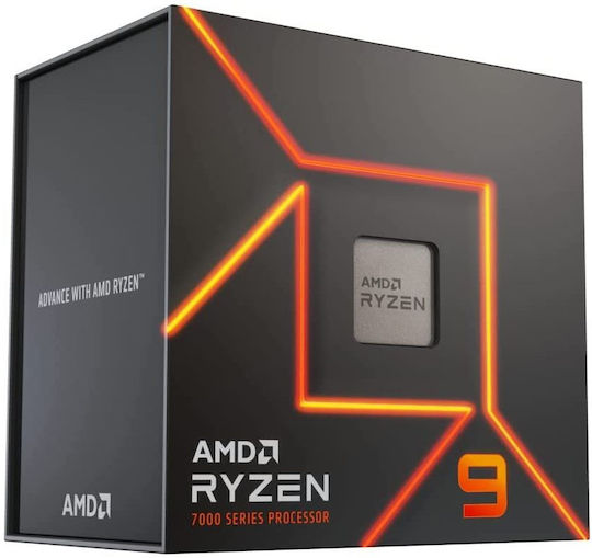 AMD Ryzen 9 7900X 4.7GHz Επεξεργαστής 12 Πυρήνων για Socket AM5 σε Κουτί