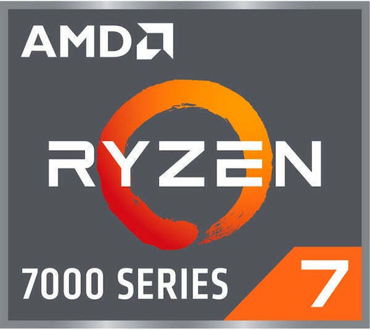 AMD Ryzen 7 7700 3.8GHz Επεξεργαστής 8 Πυρήνων για Socket AM5 Tray
