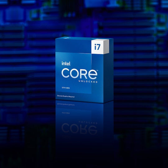 Intel Core i7-13700KF 2.5GHz Επεξεργαστής 16 Πυρήνων για Socket 1700 σε Κουτί