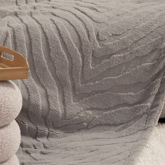 Nef-Nef Homeware Berien Κουβέρτα Sherpa Καναπέ 130x180εκ.