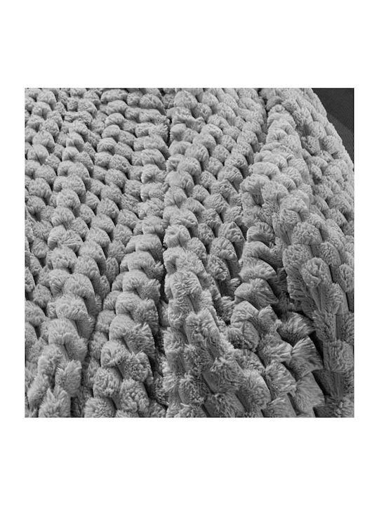 Guy Laroche Elixir Furry Blanket King Size 260x240cm Silver