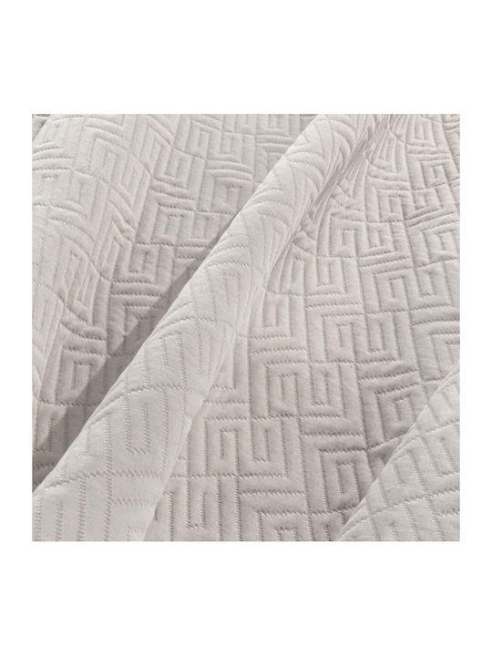 Guy Laroche Pique Double Blanket 245x260cm Natural